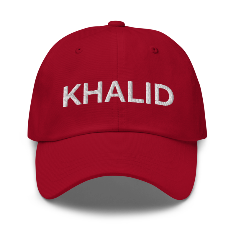 Khalid Hat - Cranberry