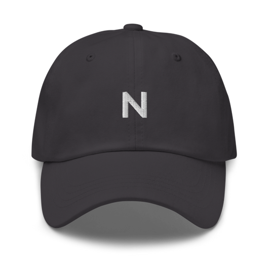 N Hat - Dark Grey