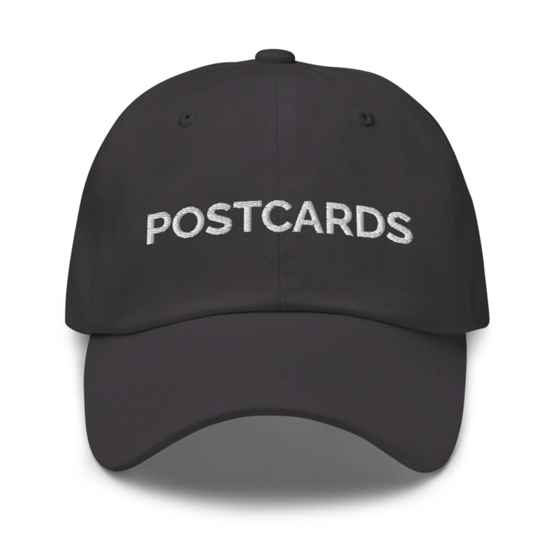 Postcards Hat - Dark Grey