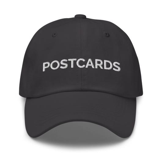 Postcards Hat - Dark Grey