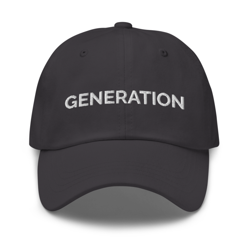 Generation Hat - Dark Grey