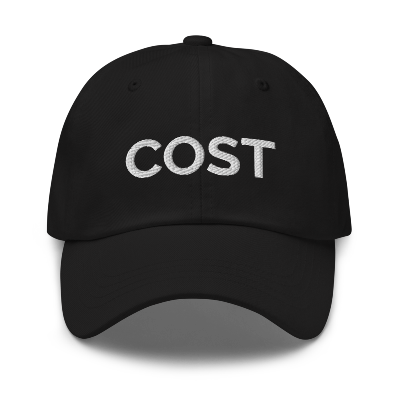 Cost Hat - Black