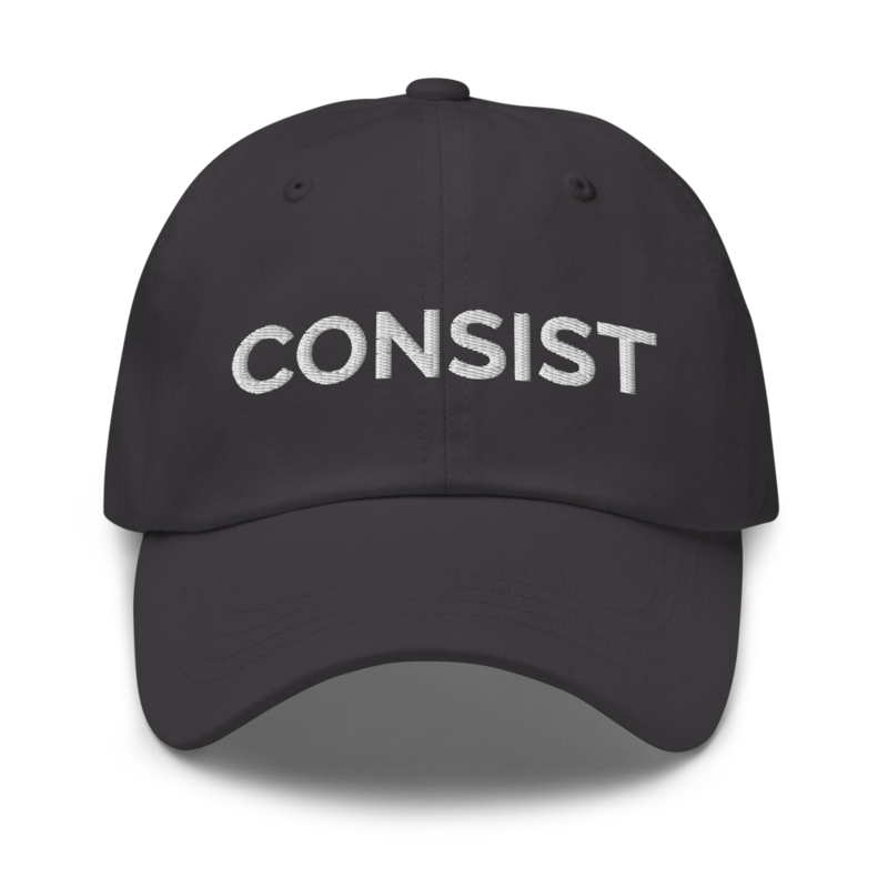 Consist Hat - Dark Grey