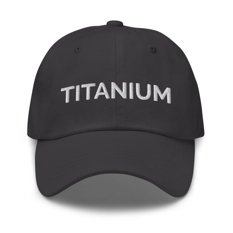 Titanium Hat - Dark Grey