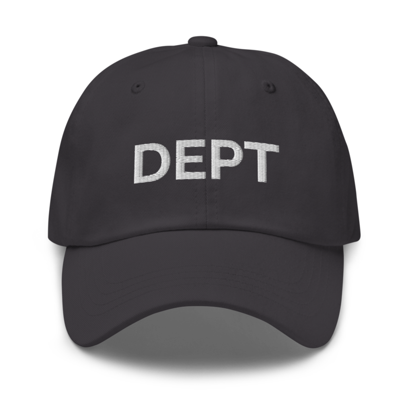 Dept Hat - Dark Grey