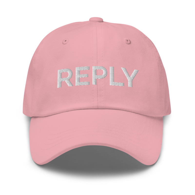 Reply Hat - Pink