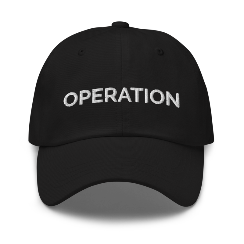 Operation Hat - Black