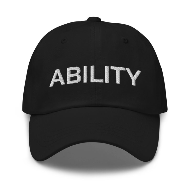 Ability Hat - Black