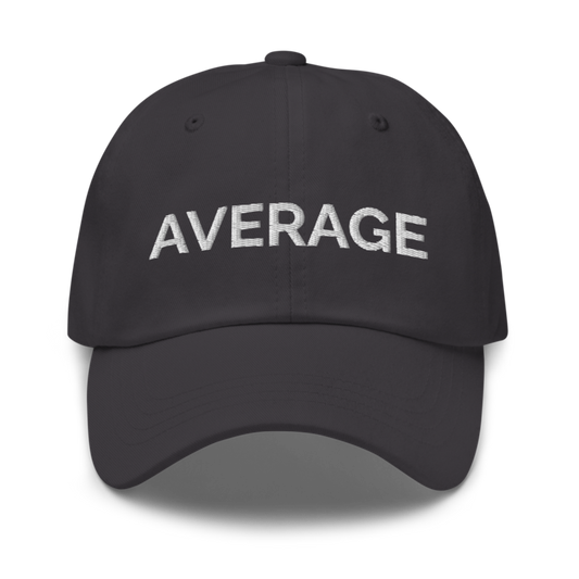 Average Hat - Dark Grey