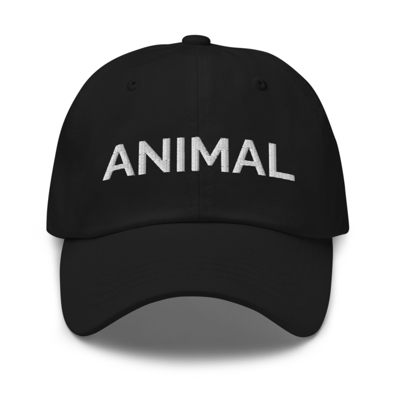 Animal Hat - Black