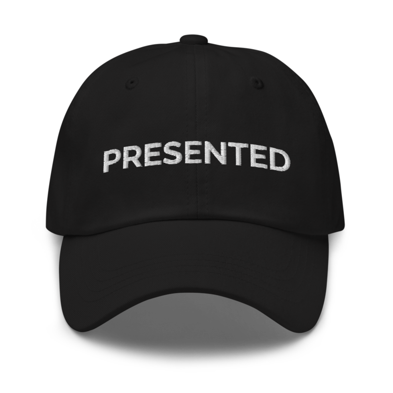 Presented Hat - Black