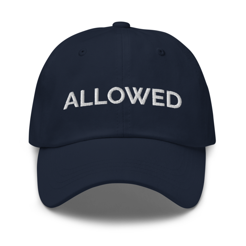 Allowed Hat - Navy