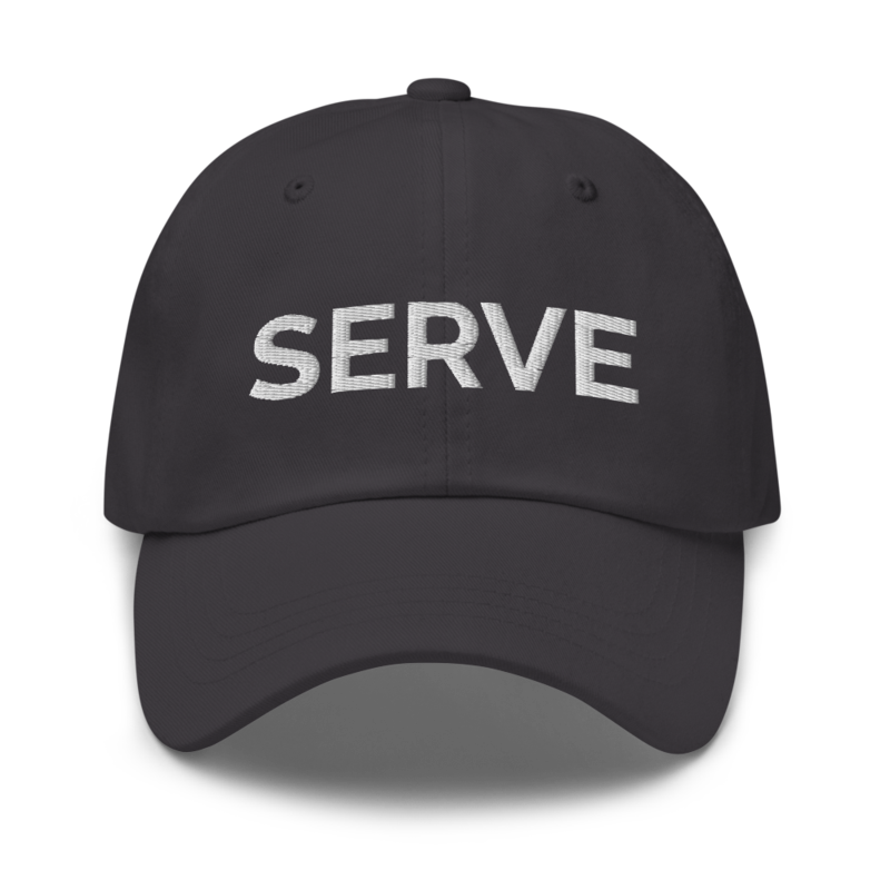 Serve Hat - Dark Grey