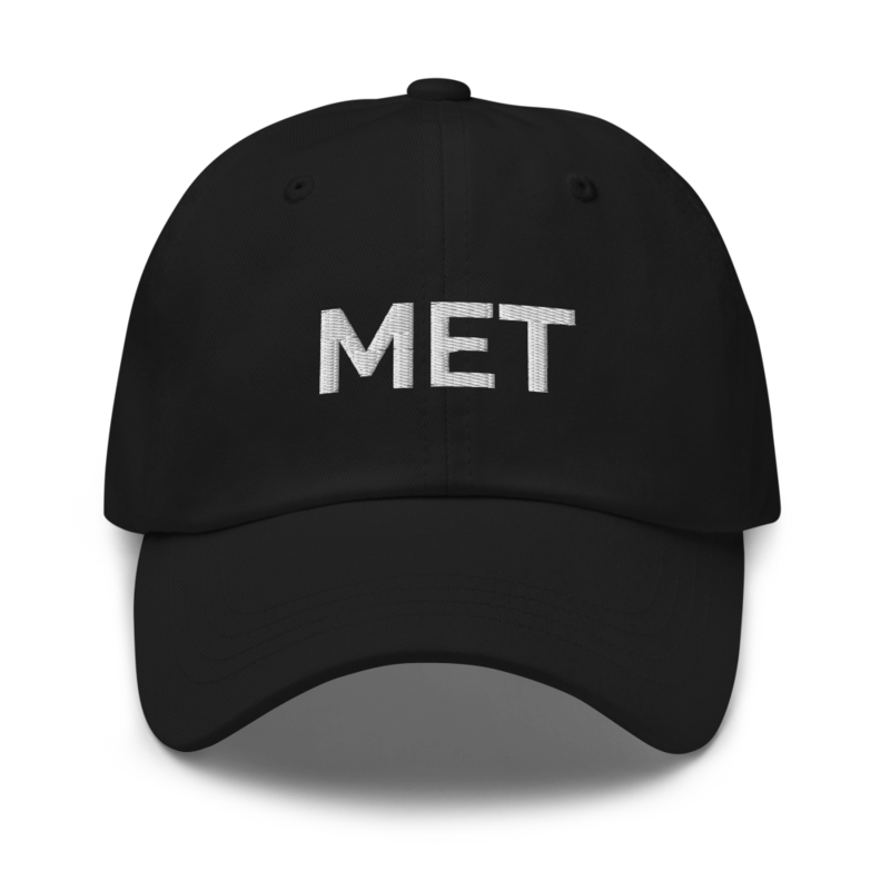 Met Hat - Black