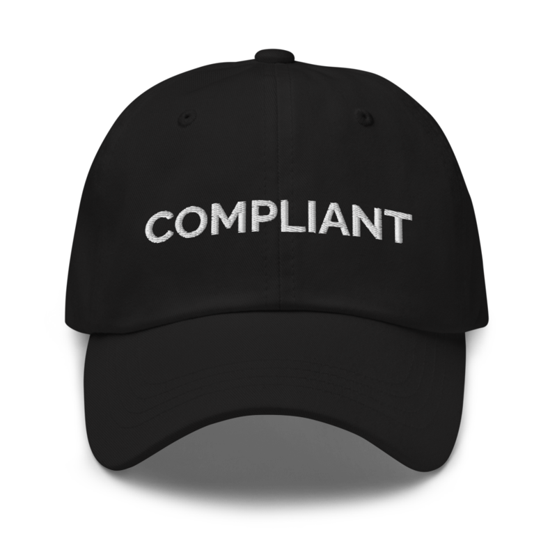 Compliant Hat - Black