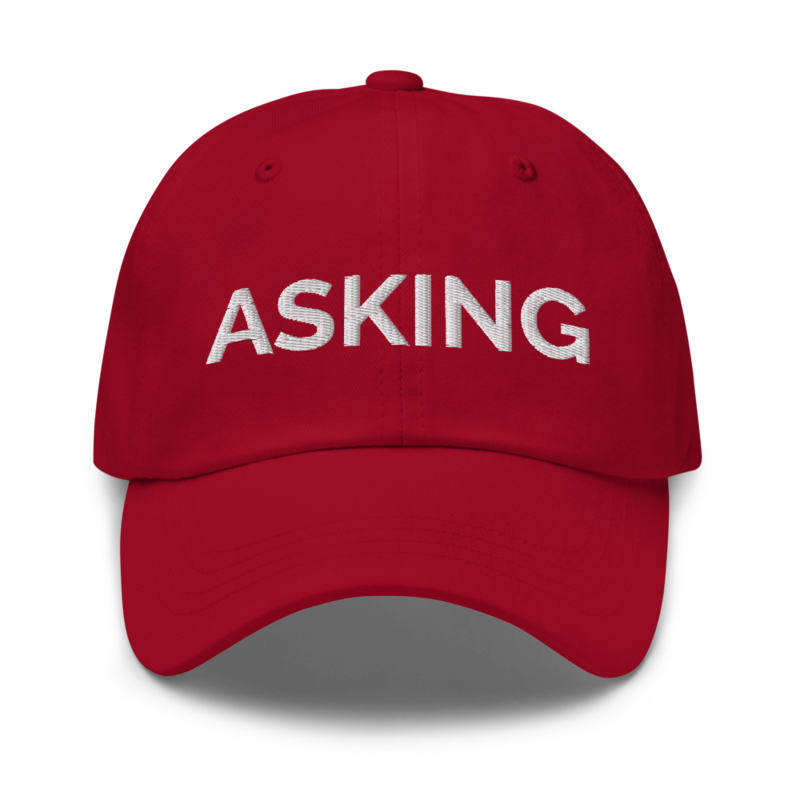 Asking Hat - Cranberry