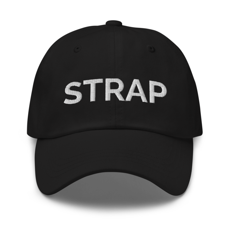 Strap Hat - Black