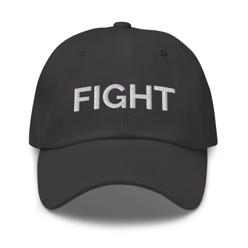 Fight Hat - Dark Grey