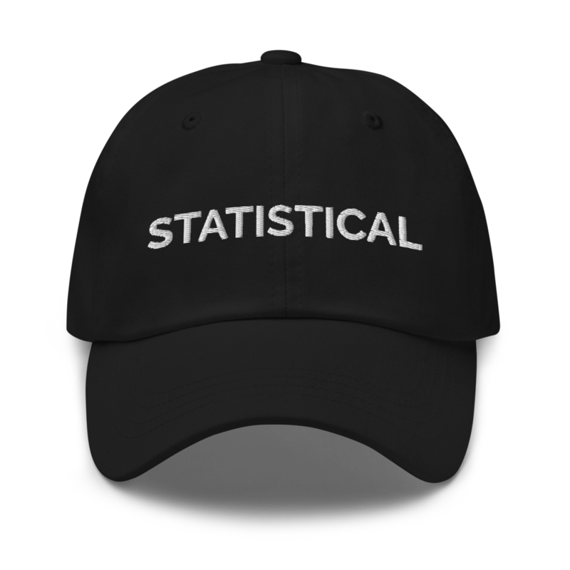 Statistical Hat - Black