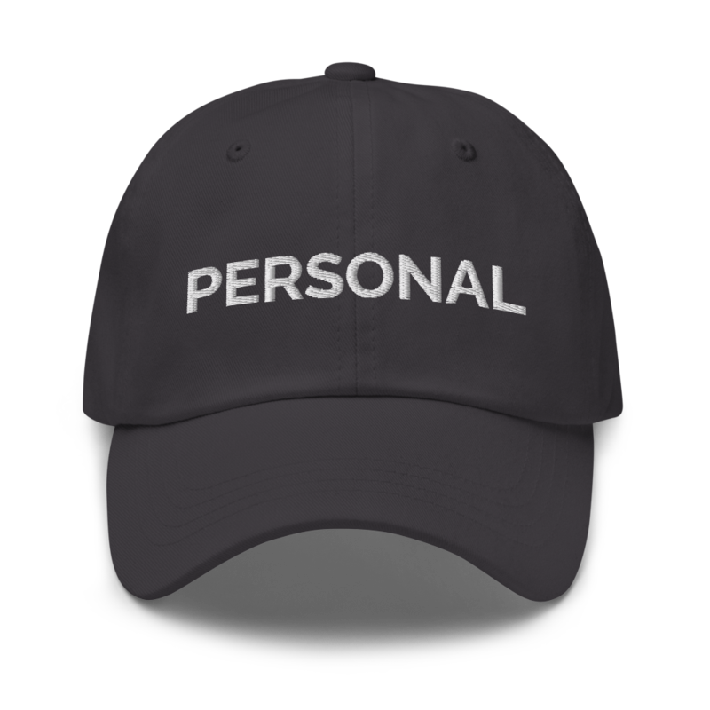 Personal Hat - Dark Grey