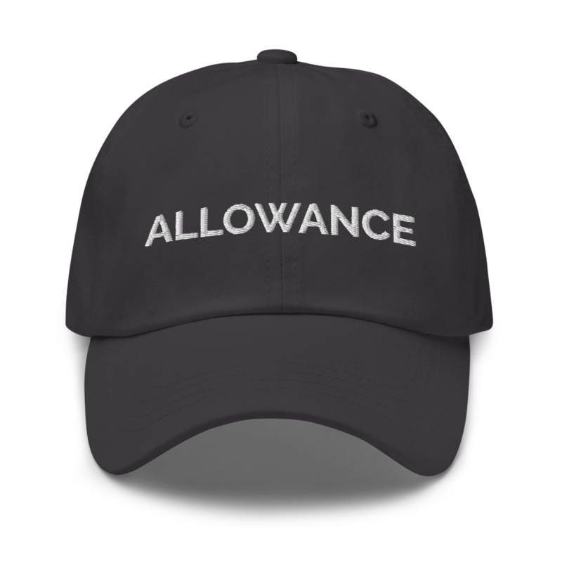 Allowance Hat - Dark Grey