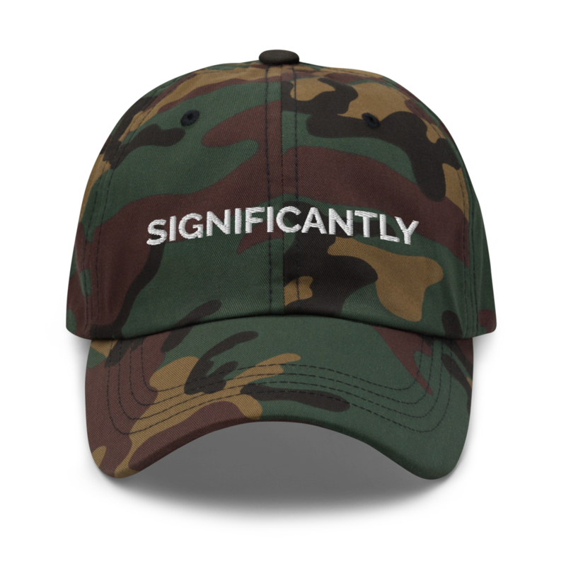 Significantly Hat - Green Camo