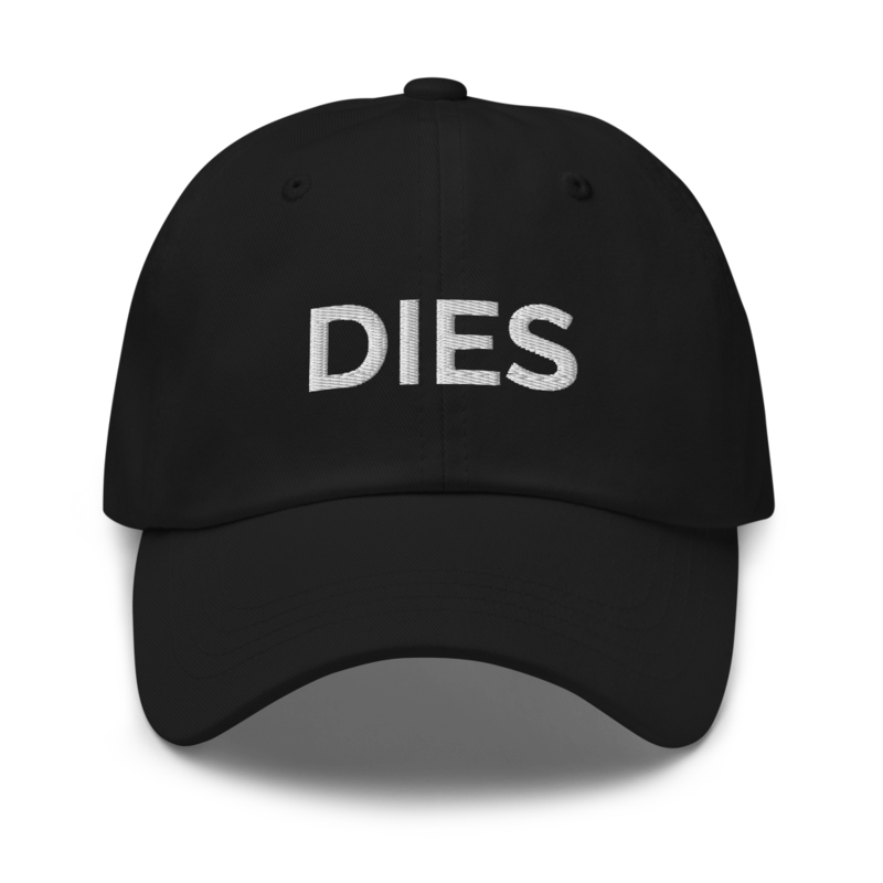 Dies Hat - Black