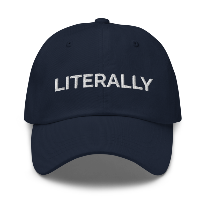 Literally Hat - Navy