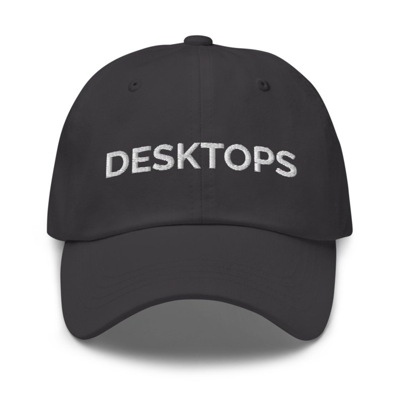Desktops Hat - Dark Grey