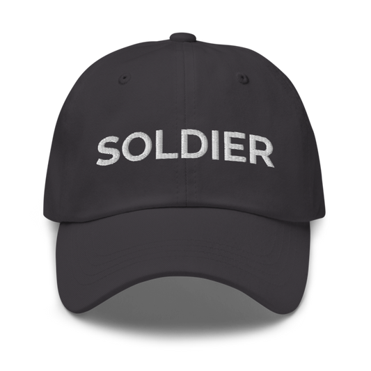 Soldier Hat - Dark Grey