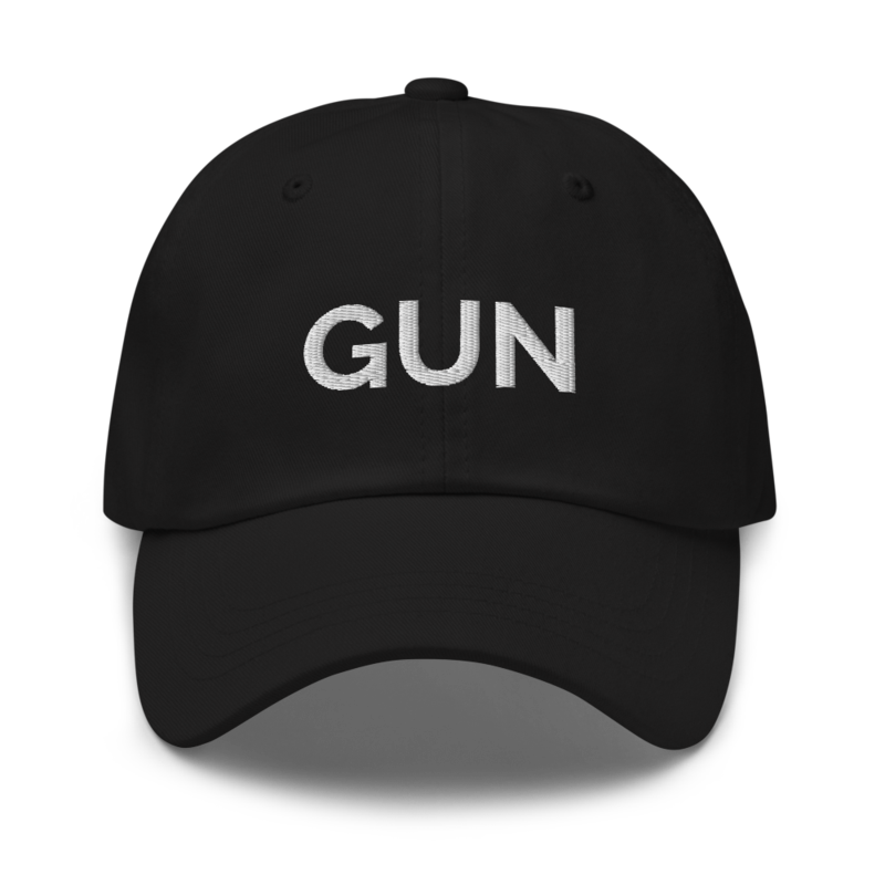 Gun Hat - Black
