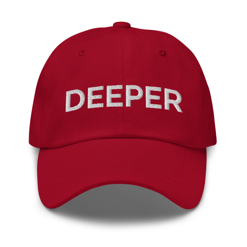 Deeper Hat - Cranberry