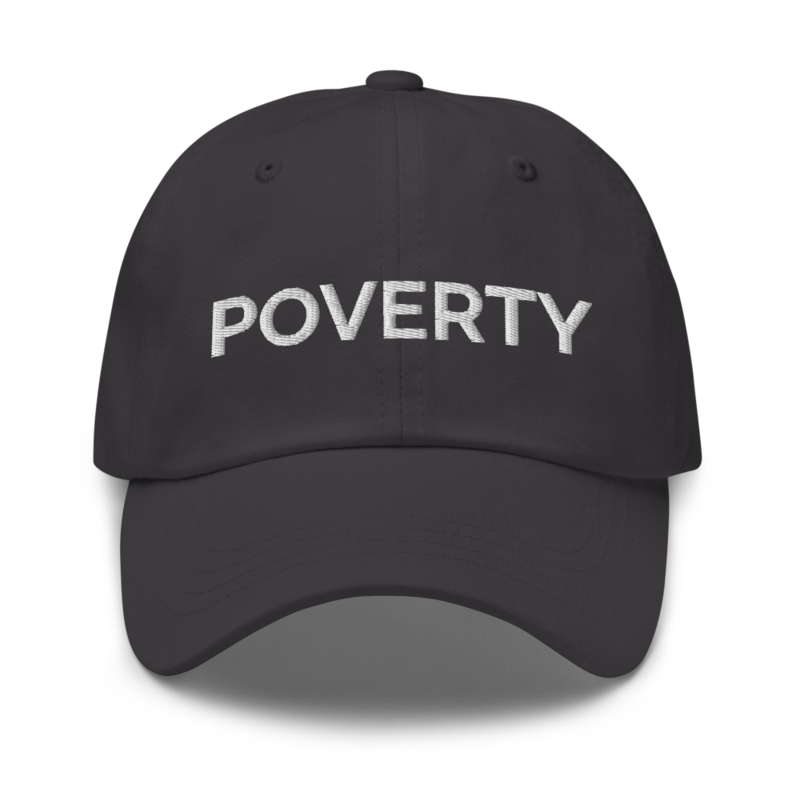 Poverty Hat - Dark Grey