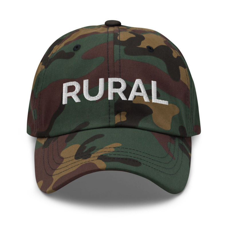 Rural Hat - Green Camo