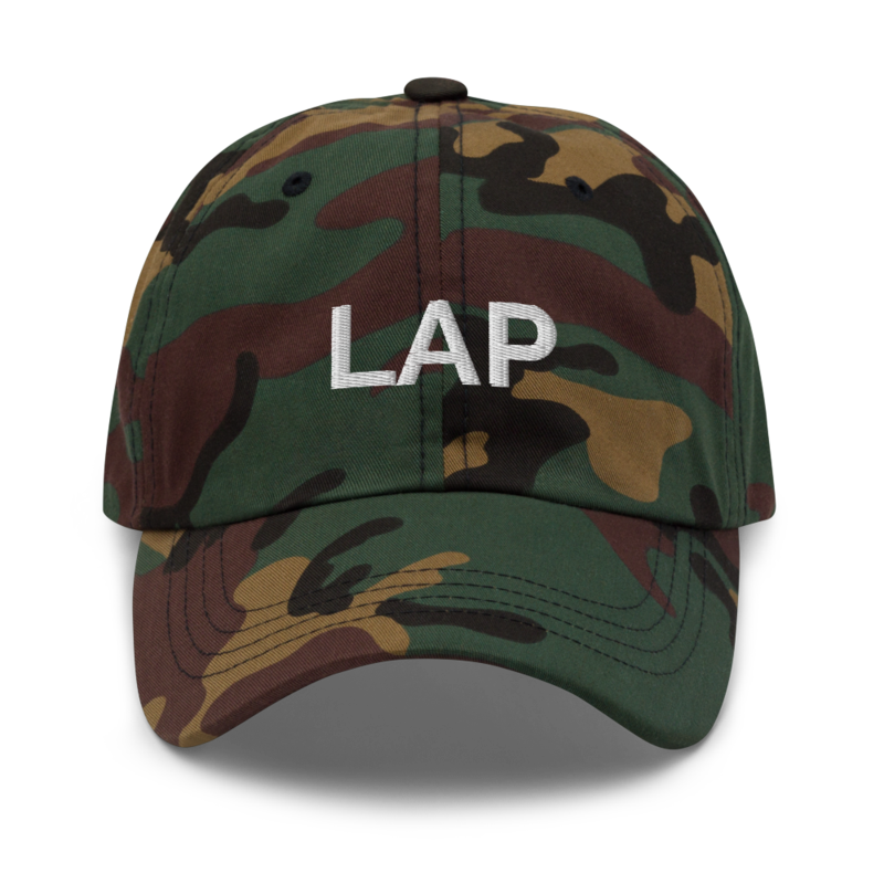 Lap Hat - Green Camo