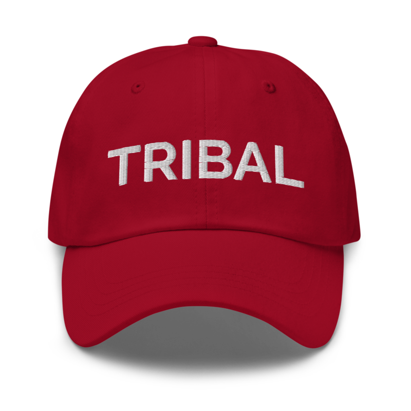Tribal Hat - Cranberry