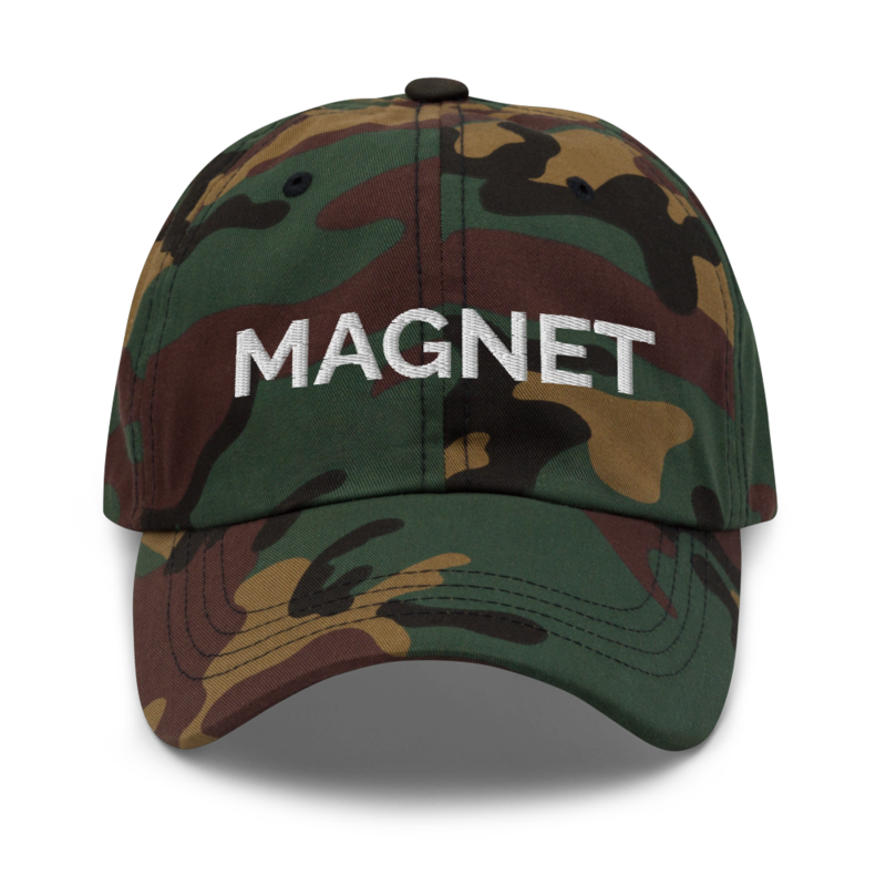 Magnet Hat - Green Camo