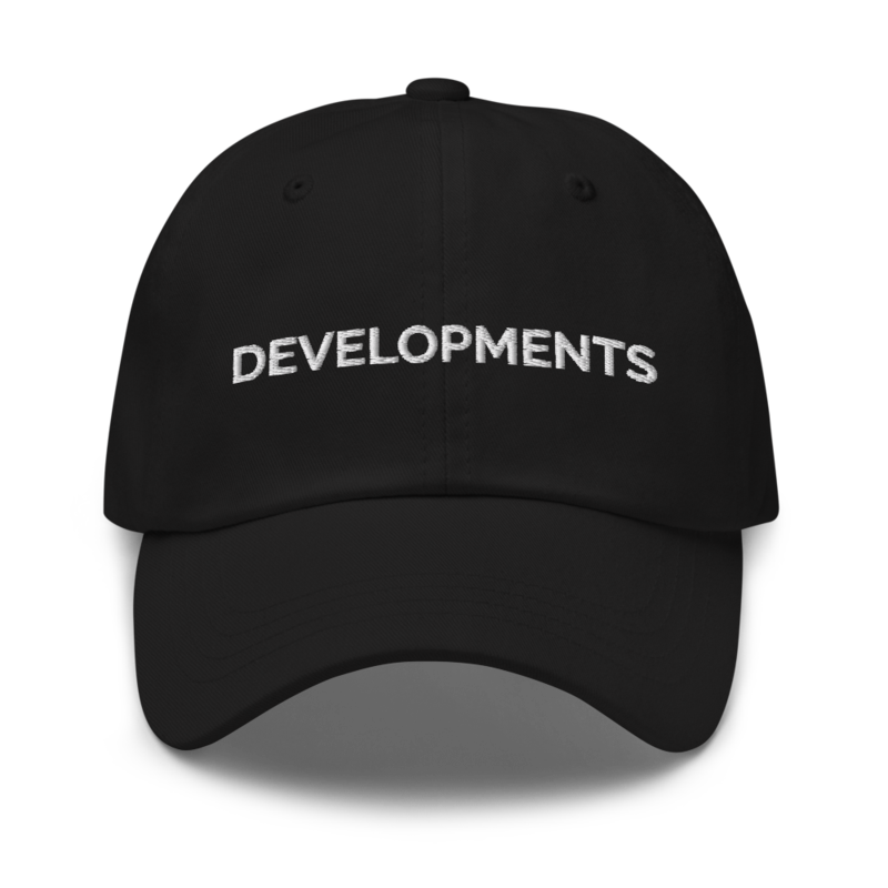 Developments Hat - Black