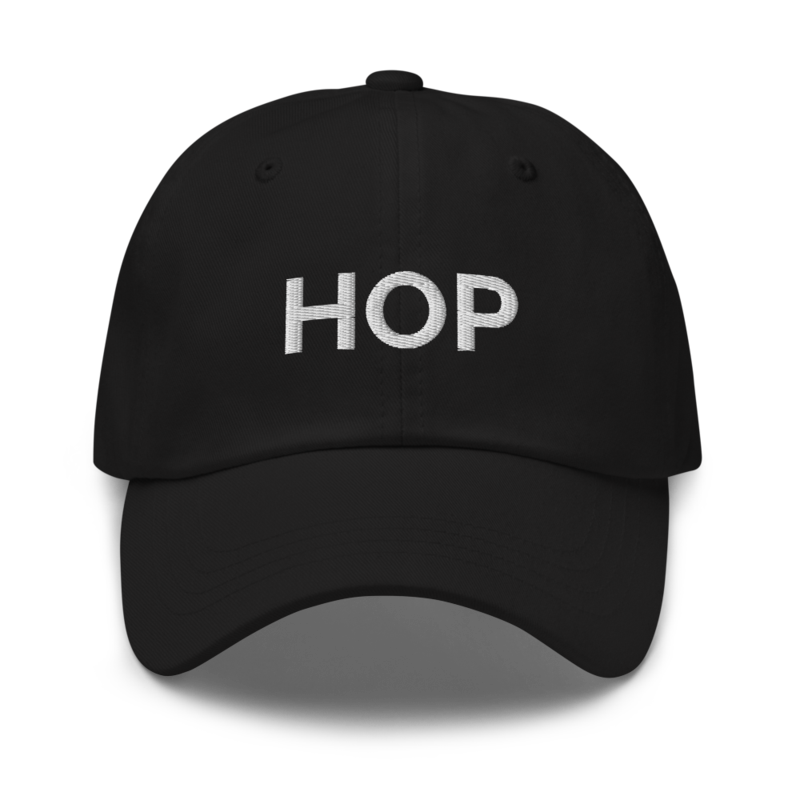 Hop Hat - Black