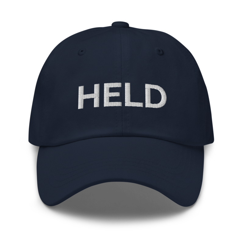 Held Hat - Navy