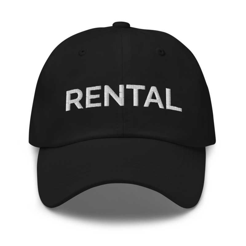 Rental Hat - Black