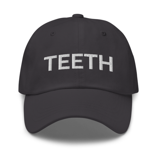 Teeth Hat - Dark Grey