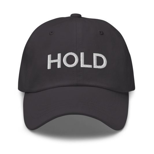 Hold Hat - Dark Grey