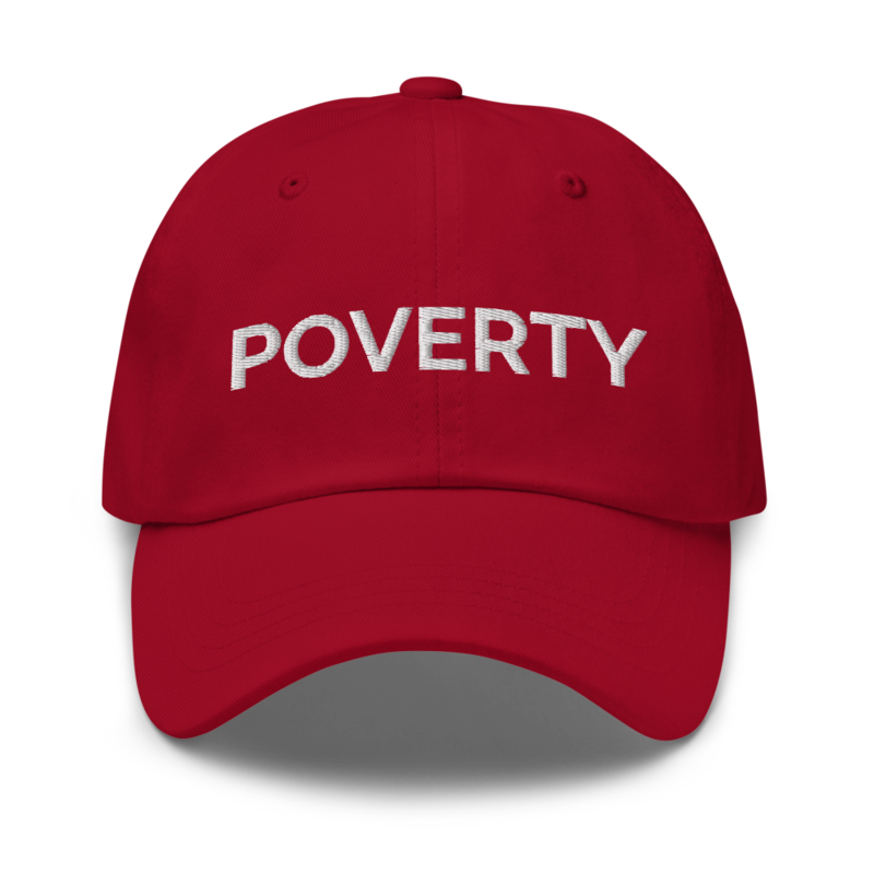 Poverty Hat - Cranberry