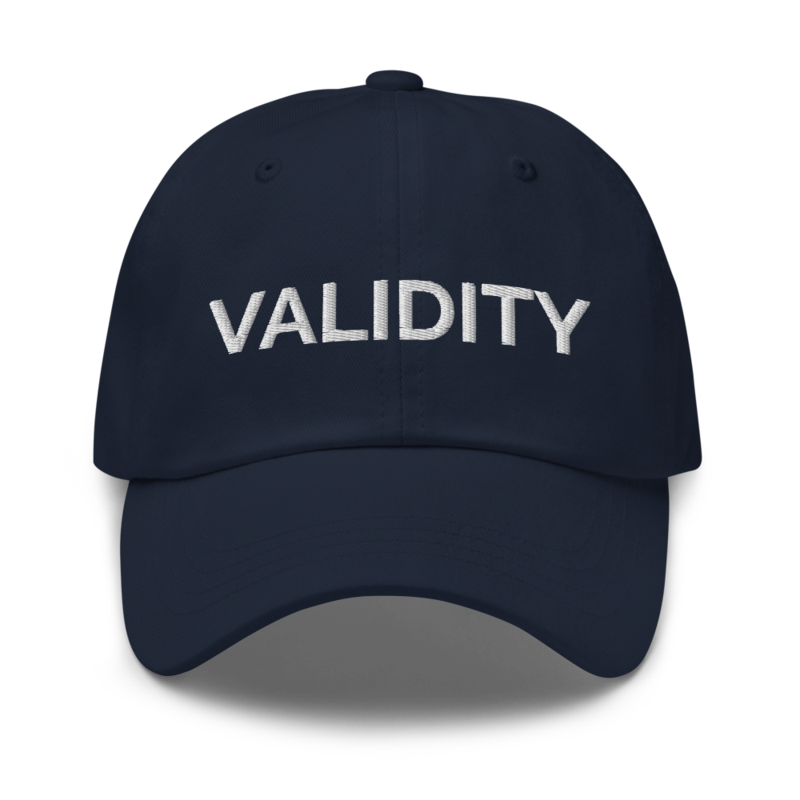 Validity Hat - Navy