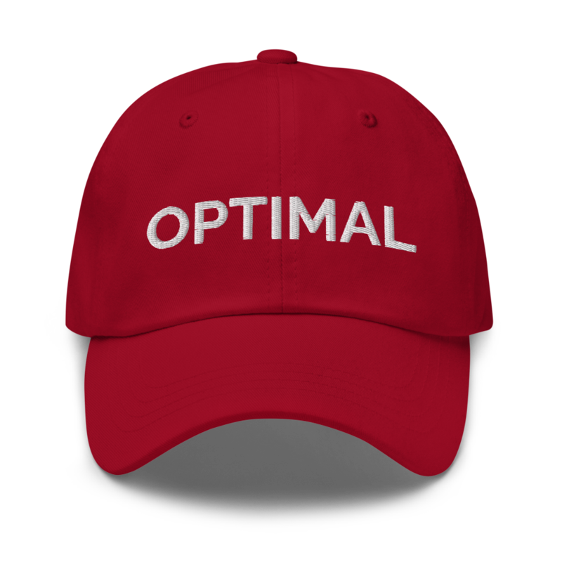 Optimal Hat - Cranberry
