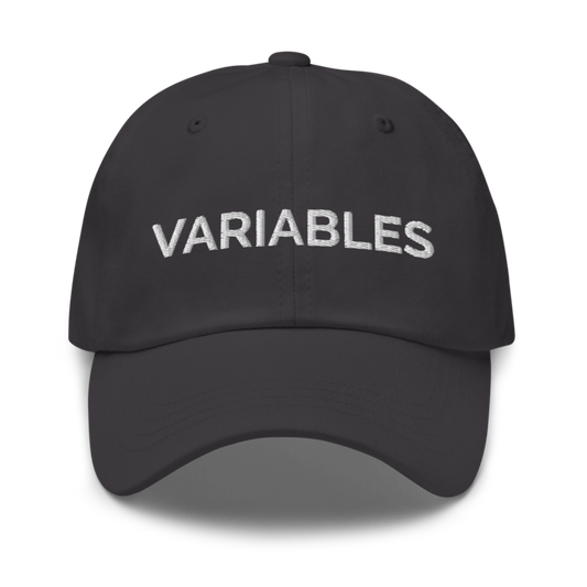 Variables Hat - Dark Grey
