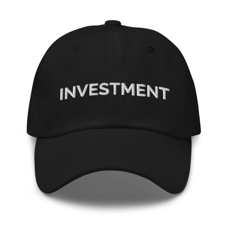 Investment Hat - Black