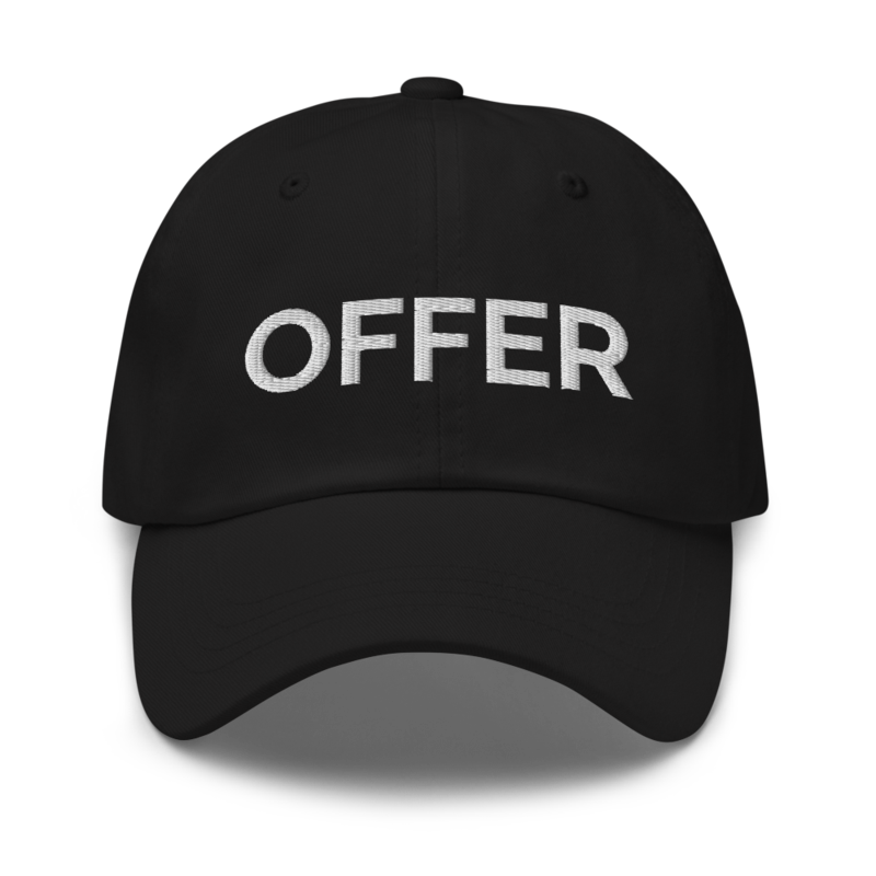 Offer Hat - Black