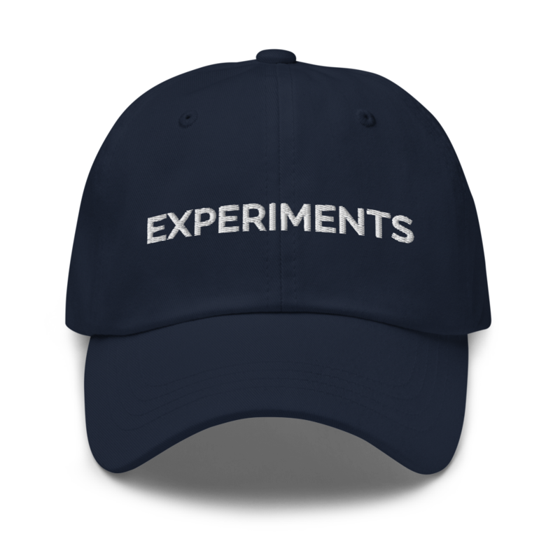 Experiments Hat - Navy